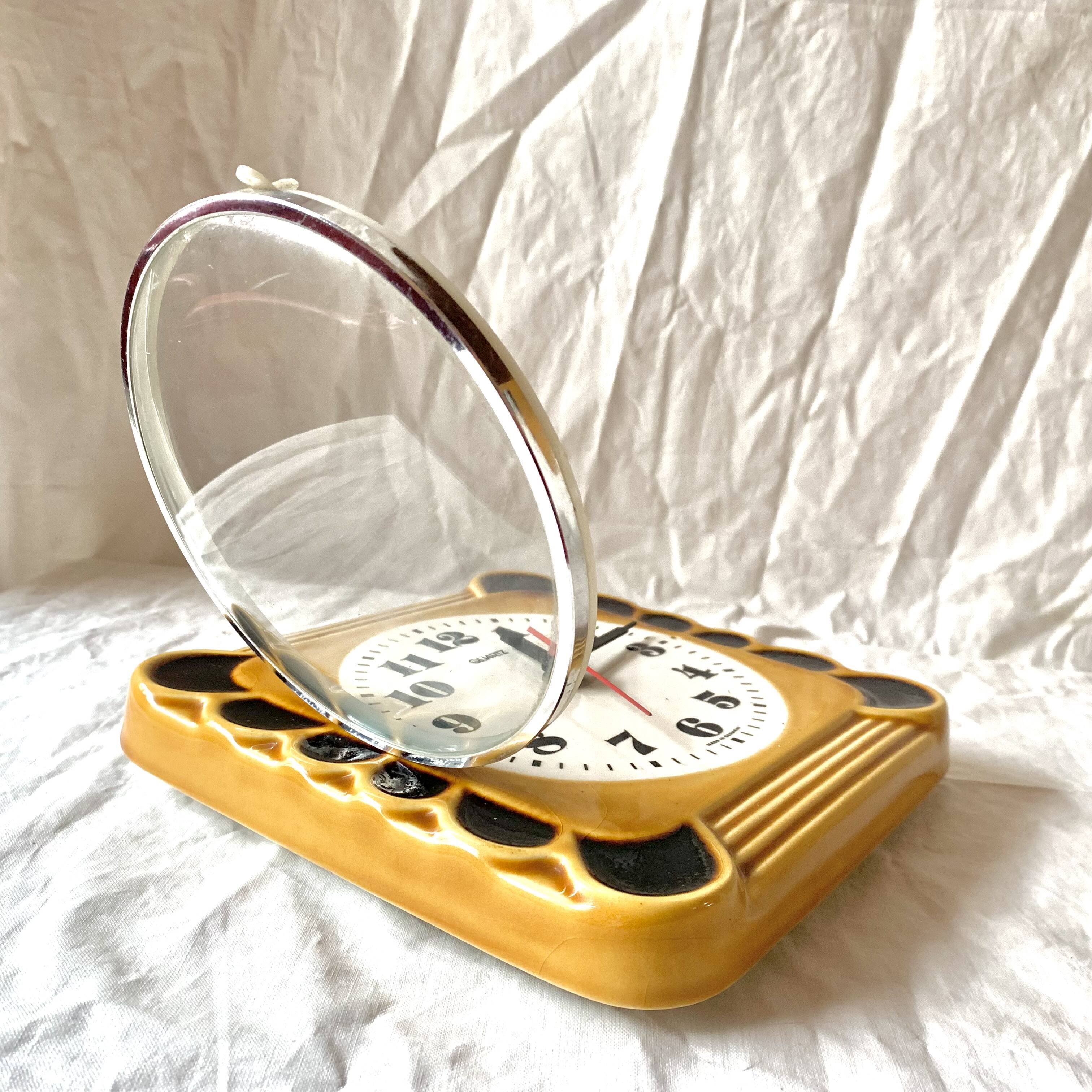 Vintage ceramic wall clock