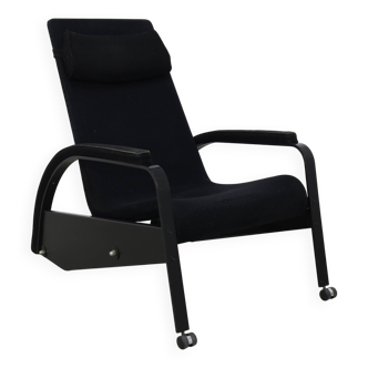 Fauteuil lounge Grand Repos D80 Jean Prouvé, Tecta, années 1980