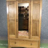 Blond oak closet - early 20th