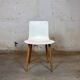Vitra Hal Jasper Morrison, plastic and wood – white – work chair