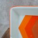 Pocket tray / ashtray Gien "arrows" vintage 70s