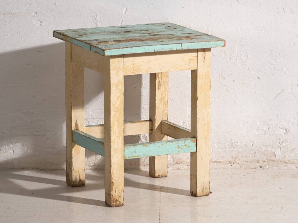 Antique pine bedside tables – Central Europe, circa 1940 #4