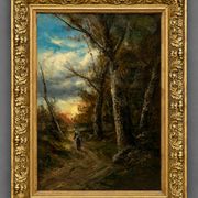 Ancient forest landscape in a beautiful setting.