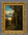 Paysage forestier ancien dans un beau cadre.