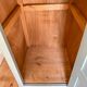 1-door wardrobe / locker room revisited in Almond (Resource)