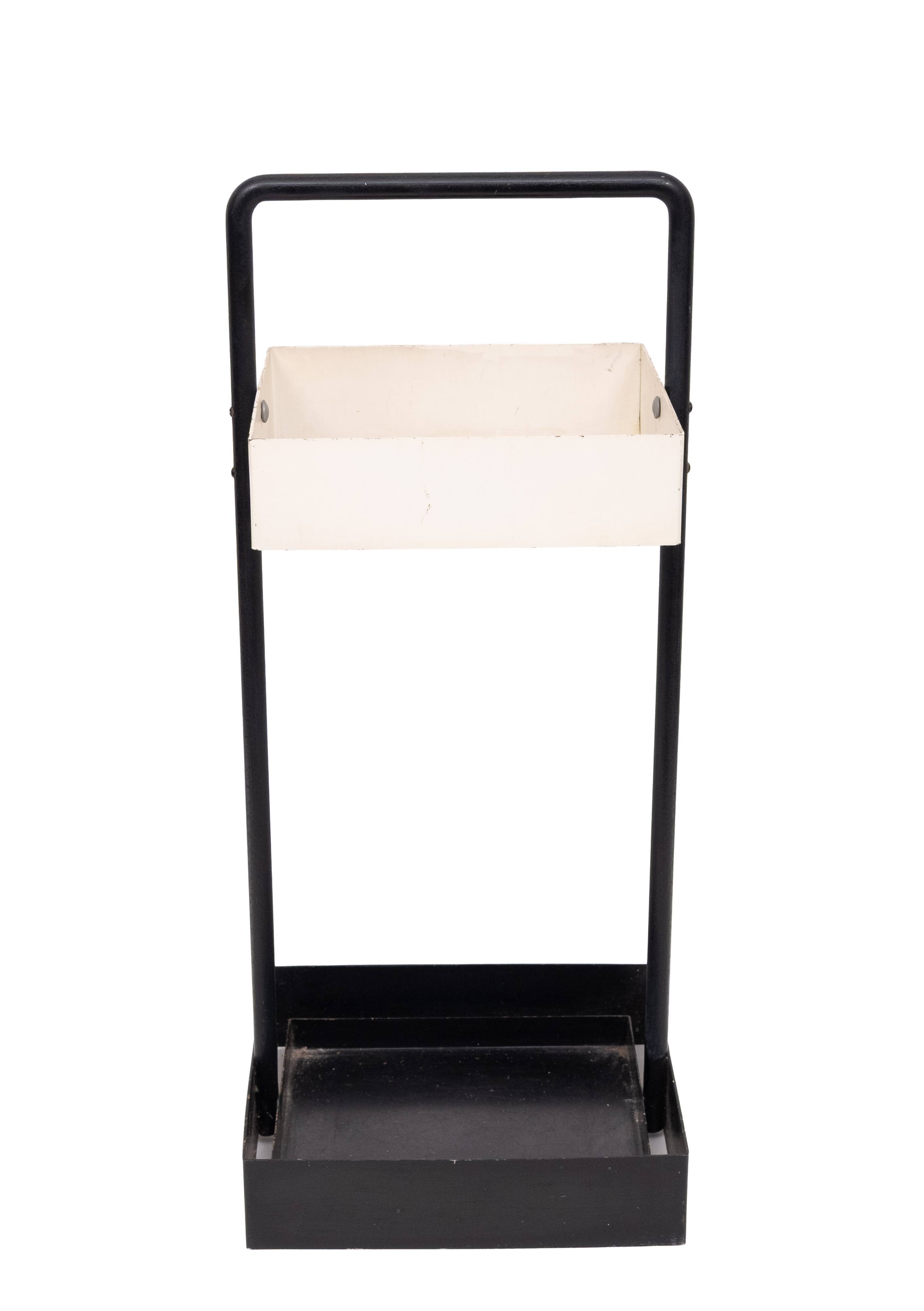 Modernist Metal Umbrella stand 1950s Germany