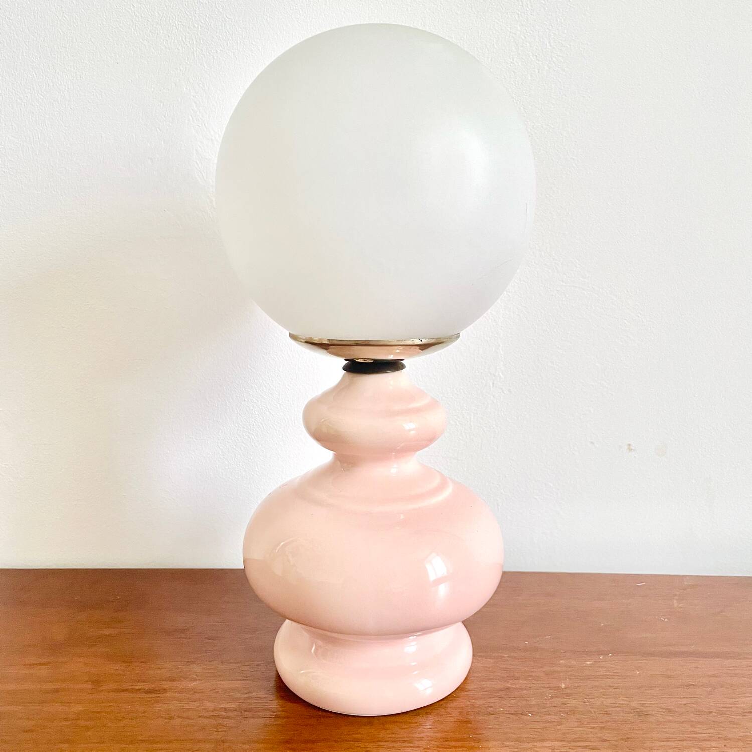 Vintage pink lamp
