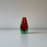 Elegant Sommerso vase. Murano
