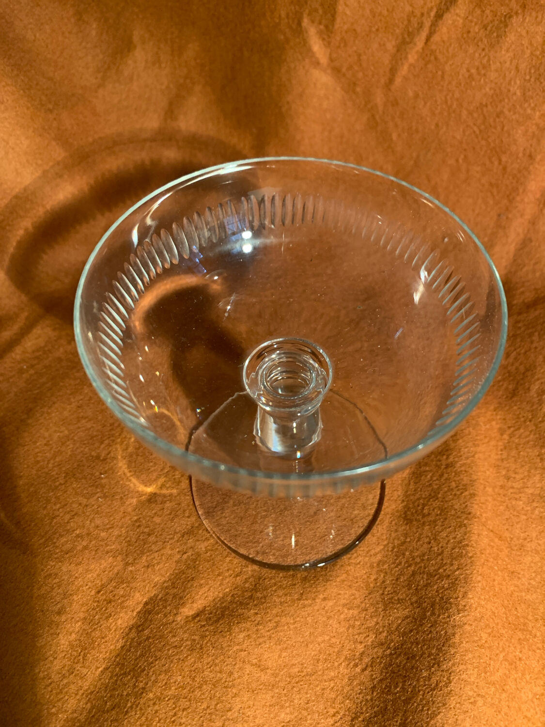Six coupes à champagne