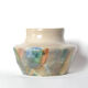 Handcrafted stoneware vase signed