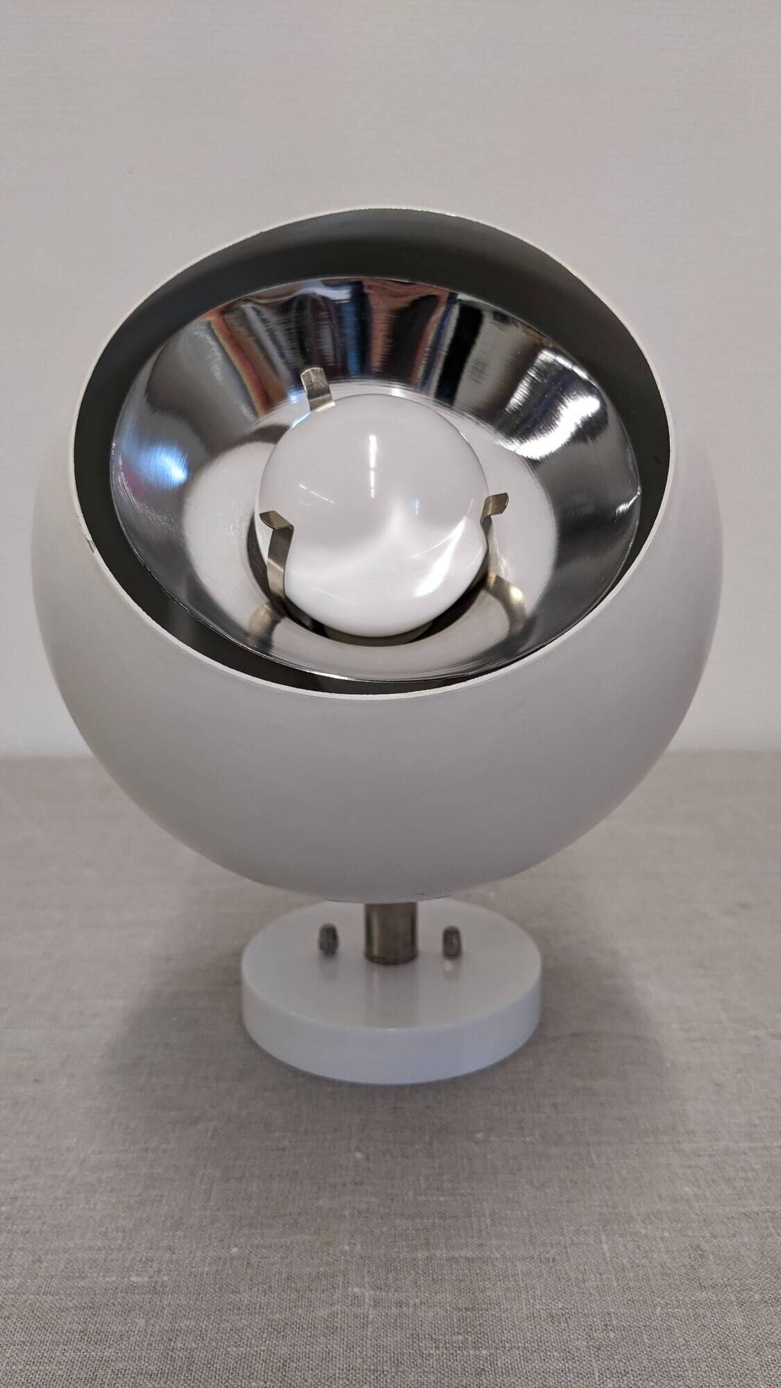 Pair of Eye Ball wall lights Space Age by Raak, Netherlands circa 1970.