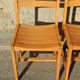 4 wooden chairs in Scandinavian style by André Sornay - dlg de Regain / Perriand
