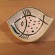 2 ceramic cups Jacques Pouchain, Poet Laval, empty pocket, fish