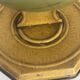 Vintage 1920 terrestrial globe world map metal USA - 25 cm