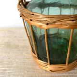 Vintage demijohn lamp