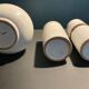 vintage pottery set from East Germany