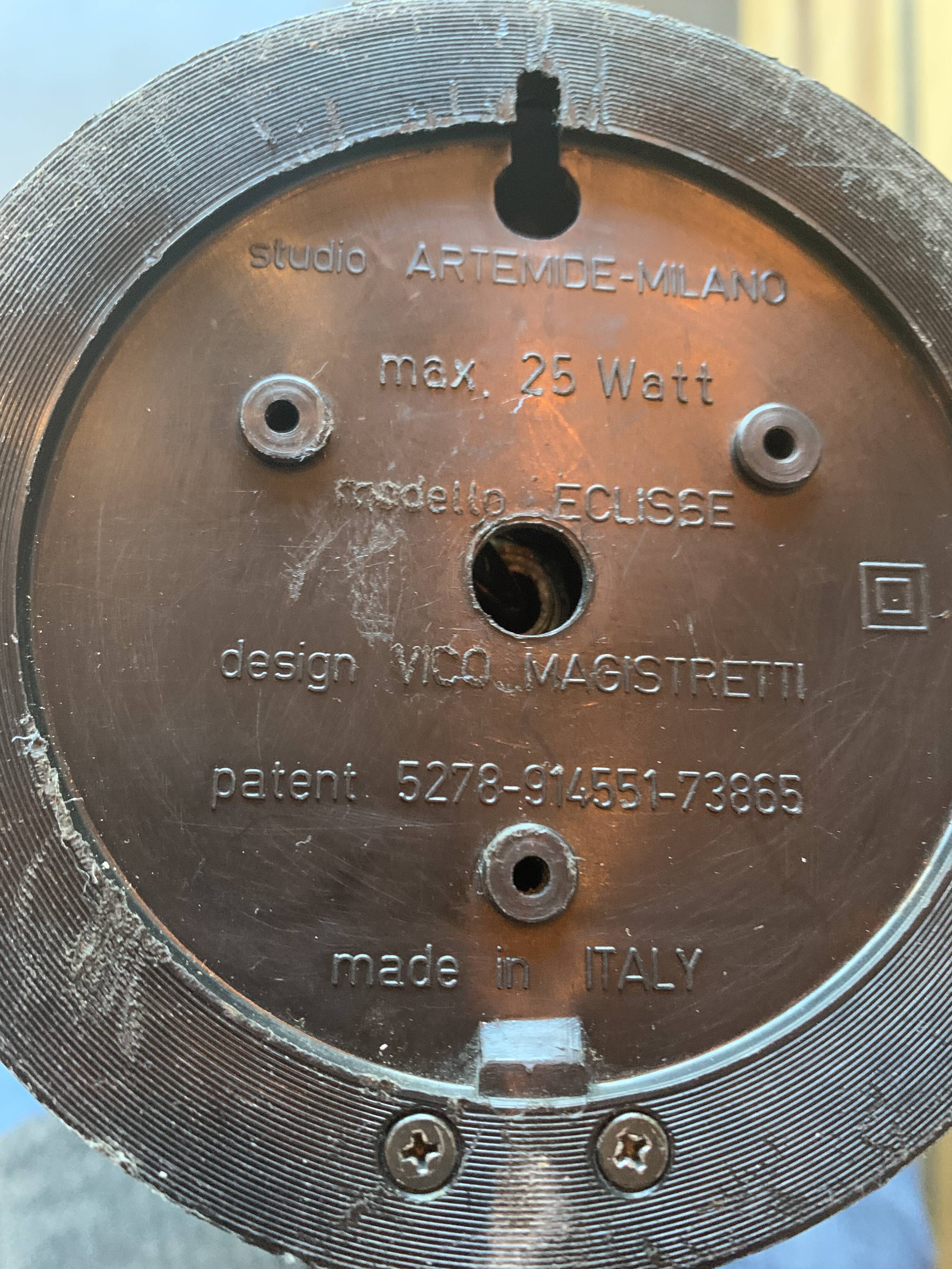 Lamp "Eclisse" by Vico Magistretti for Artemide