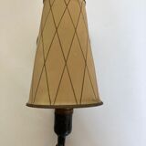Art deco beaten iron wall lamp