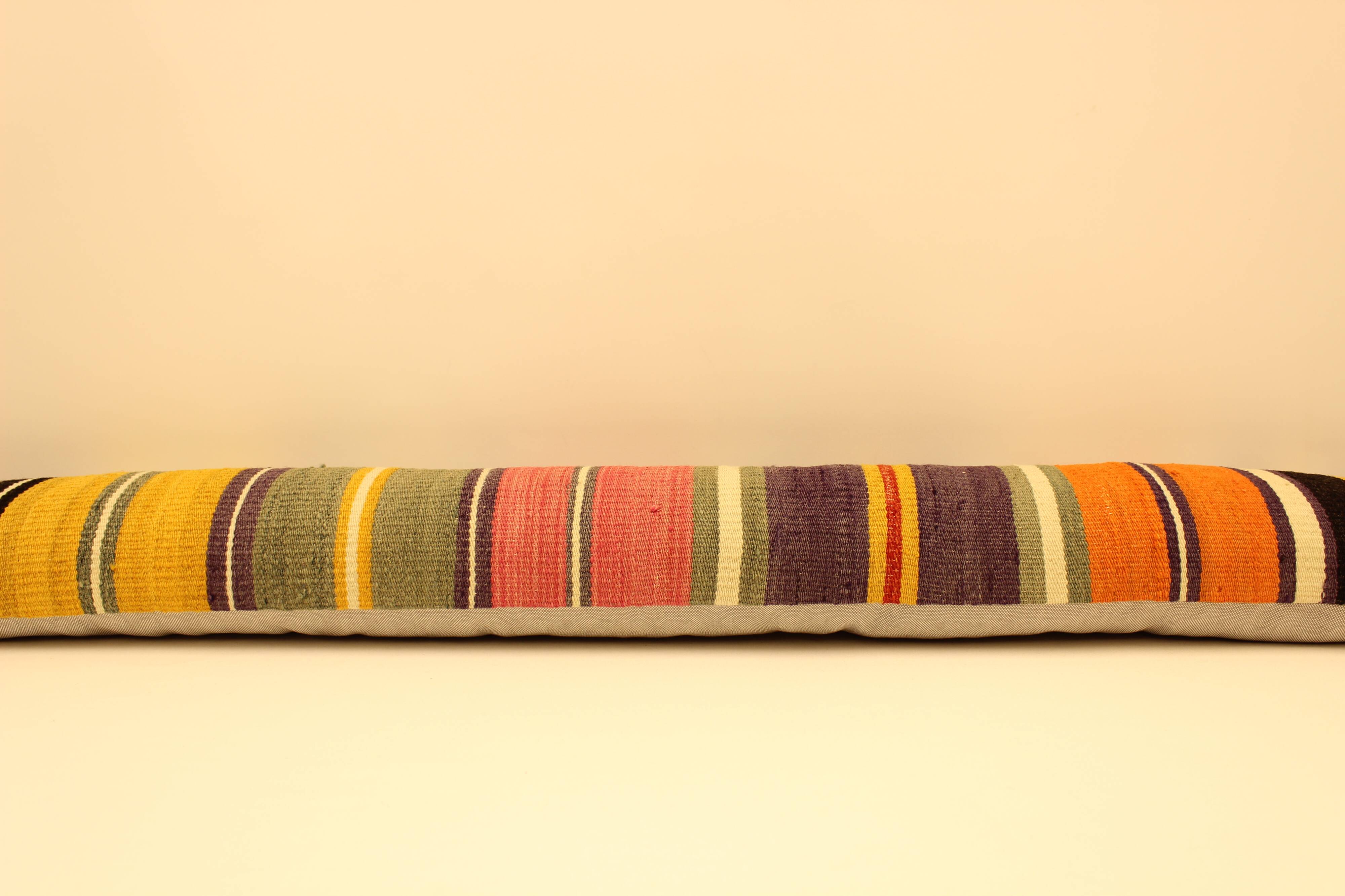 Turkish kilim cushion, 20x120 cm, yy-19