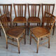 Suite 6 chaises de bistrot Luterma