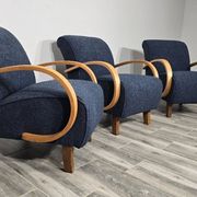 Ensemble de chaises longues par Jindrich Halabala, années 1940