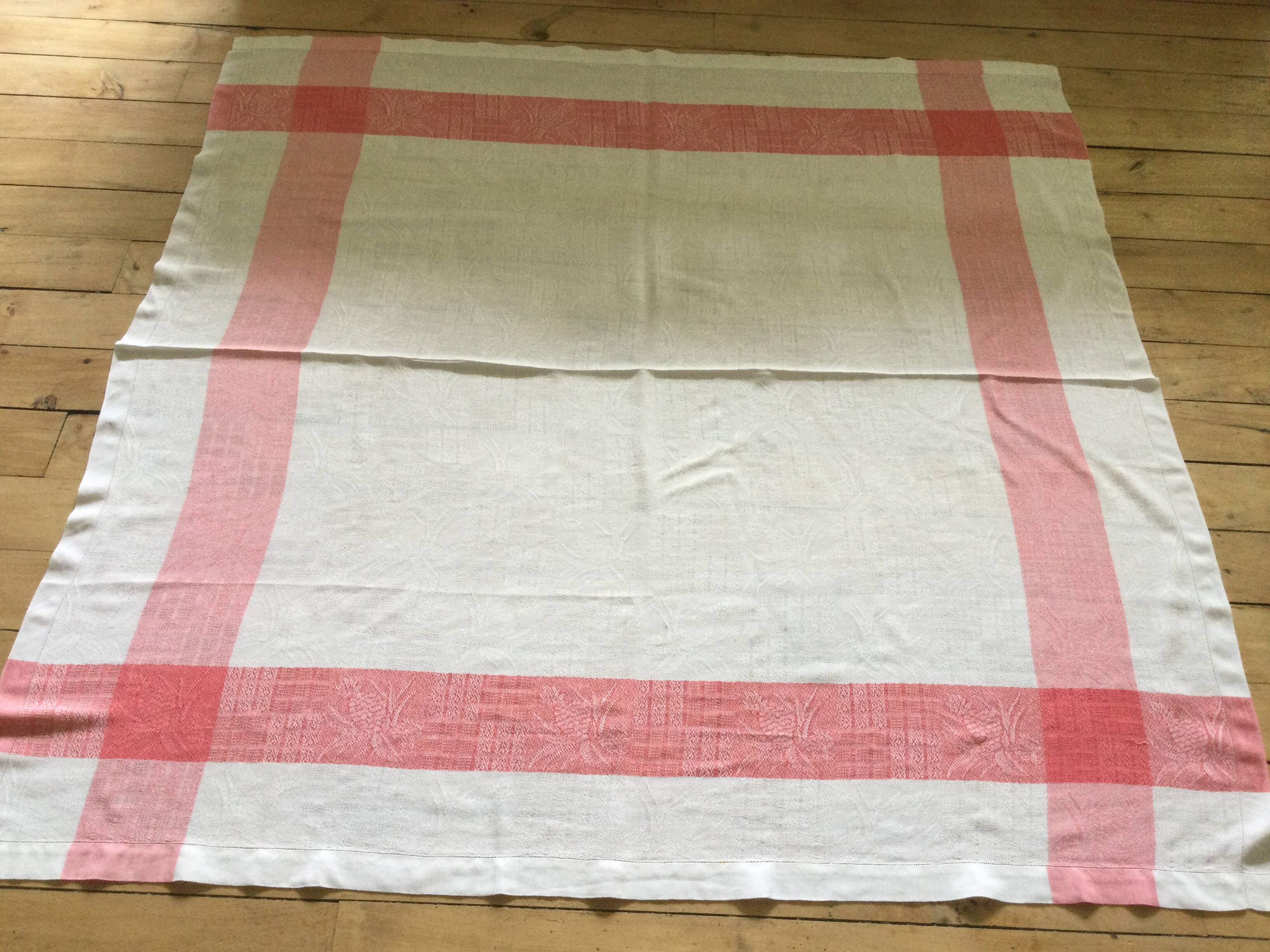Old damask napkin
