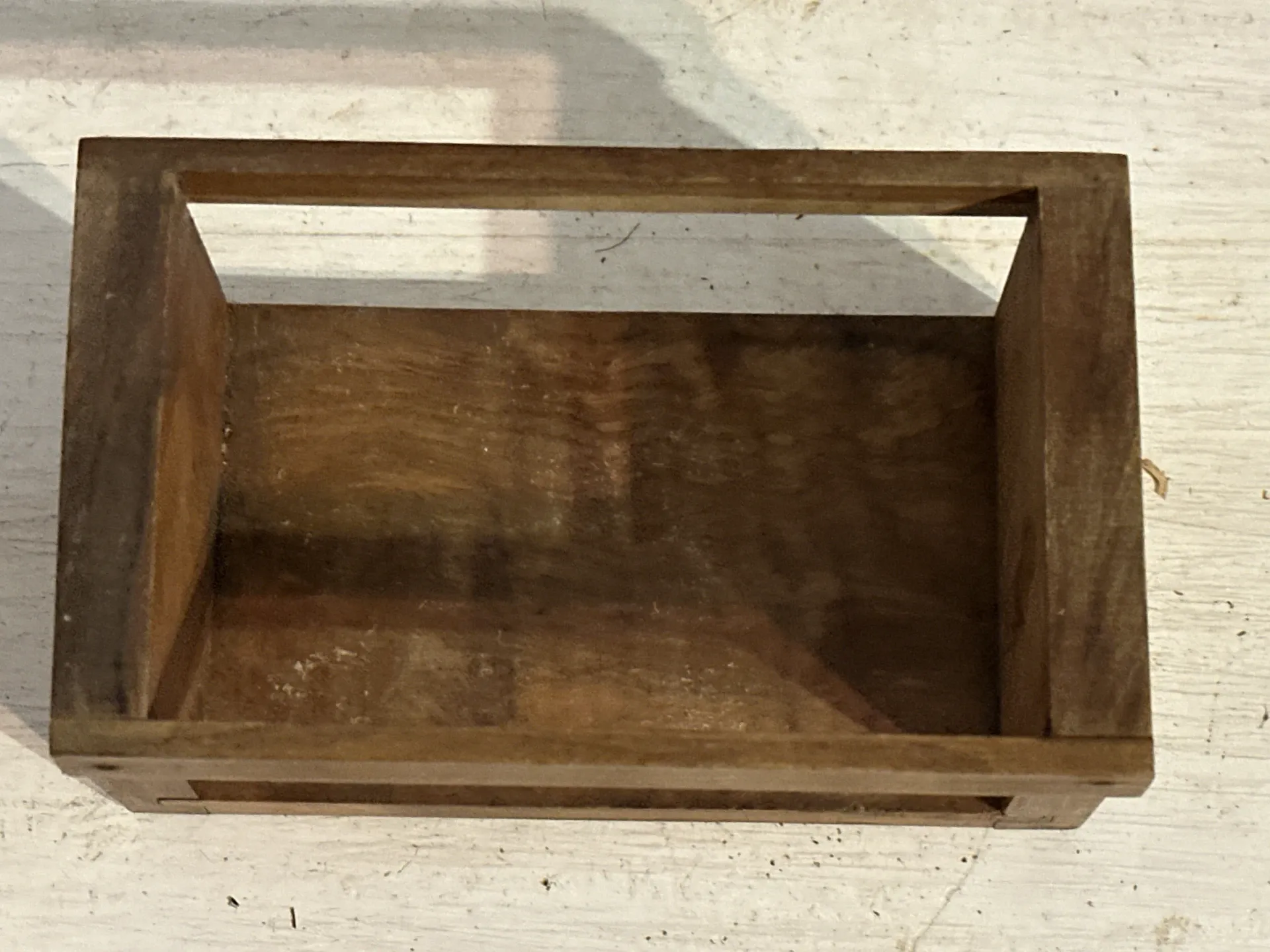 Brutalist condiment service in wood – Mid-Century 1950s