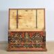 Folk art wedding chest, circa 1850