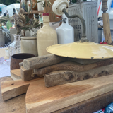 Wall lamp old enamelled tole eggshell style 1900