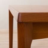 Danish extension dining table in teak by Henning Kjaernulf for Vejle Mobelfabrik, 1960s