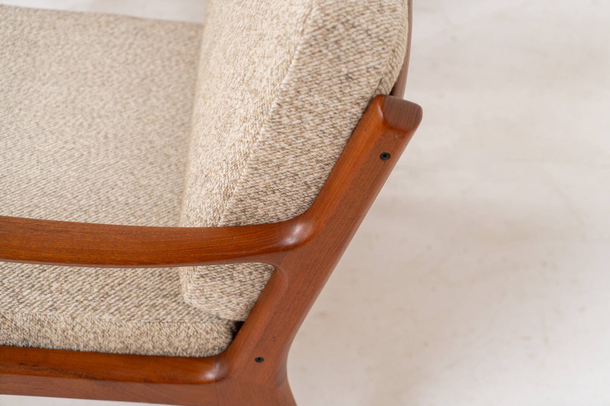 Pair of “Senator” easy chairs by Ole Wanscher for France & Son