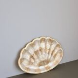 Vintage mother-of-pearl and gold trinket dish – decorative bowl