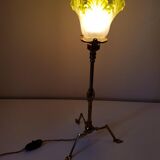 Lamp W. Benson tripod - Art Nouveau