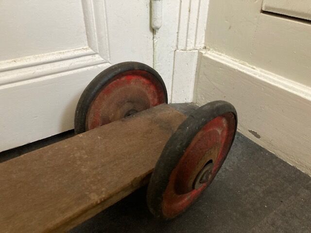2211787 Old wooden scooter toy 1960s