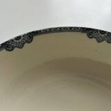Large Art Deco ironstone salad bowl