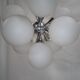 Lamp Sputnik chrome metal