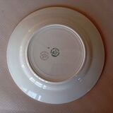 Assiettes plates Céranord, modèle Kléber