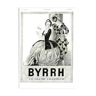 Affiche vintage années 30 BYRRH