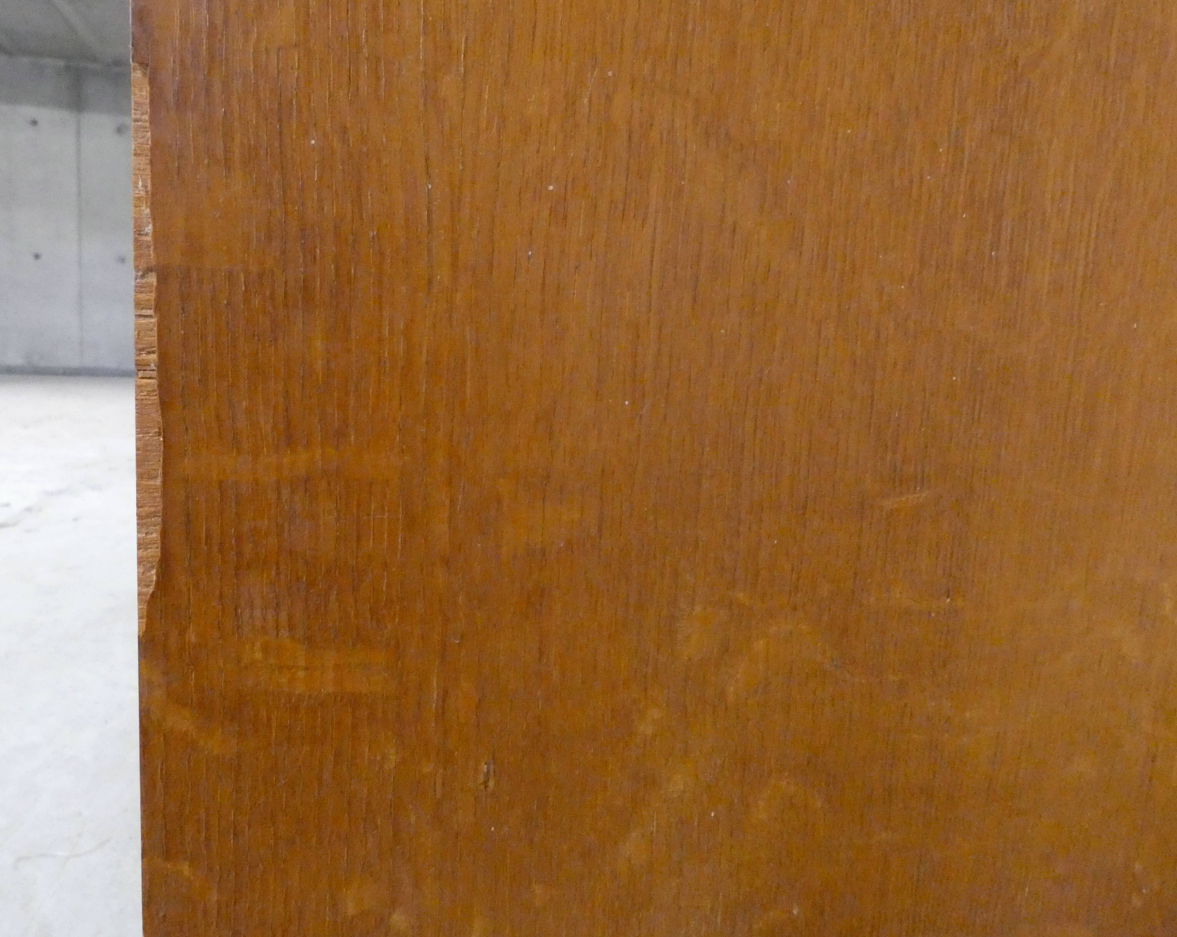 rattan cabinet with compass feet