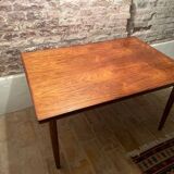 Vintage extendable rosewood dining table