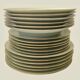Service of 18 porcelain plates for 6 people
