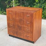 Commode scandinave vintage en teck