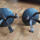 2 rat cave candlesticks / Lot of authentic 4-foot rat cave candlesticks