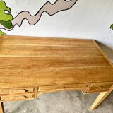 Solid oak desk