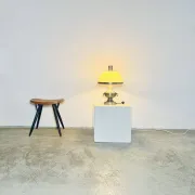 Metal Mushroom Table Lamp By Dijkstra Lampen, The Netherlands, 1960S