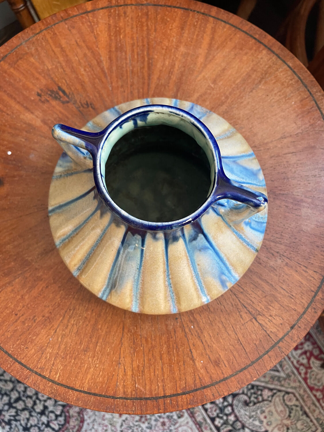 Belgian ceramic vase