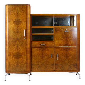Bauhaus Office Cabinet by Robert Slezak for Slezak, Czechoslovakia, 1930s