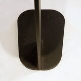 Metal and wood pedestal