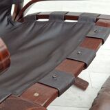 1970s, Norwegian design, Lounge chair model "Kengu" by Erde and Nordahl Solheim for Rybo Rykken