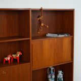Teak bookcase, Danish design, 1970s, production: Denmark